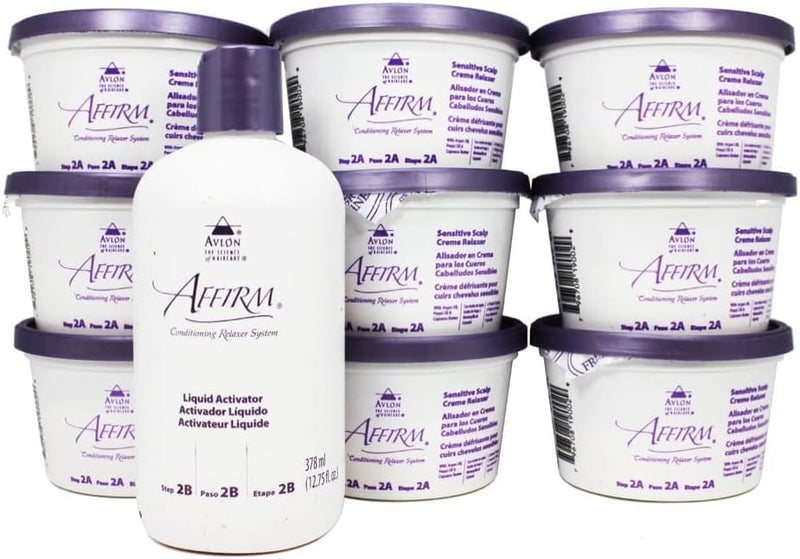 Avlon Affirm Sensitive Scalp Conditioning Relaxer - 9 Single Applications